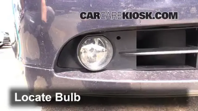 2007 BMW 525i 3.0L 6 Cyl. Éclairage Feu antibrouillard (remplacer l'ampoule)